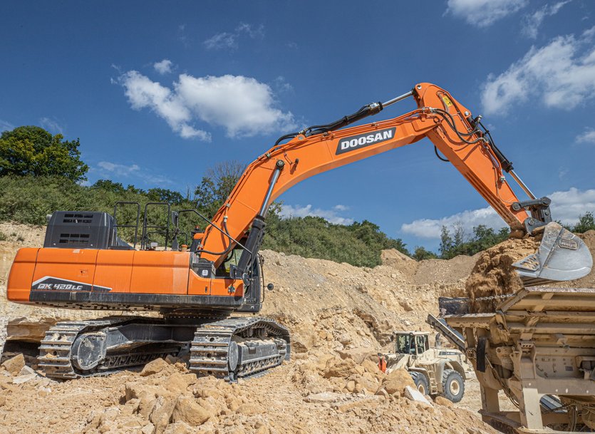New Features/Options on Doosan Large Crawler Excavators